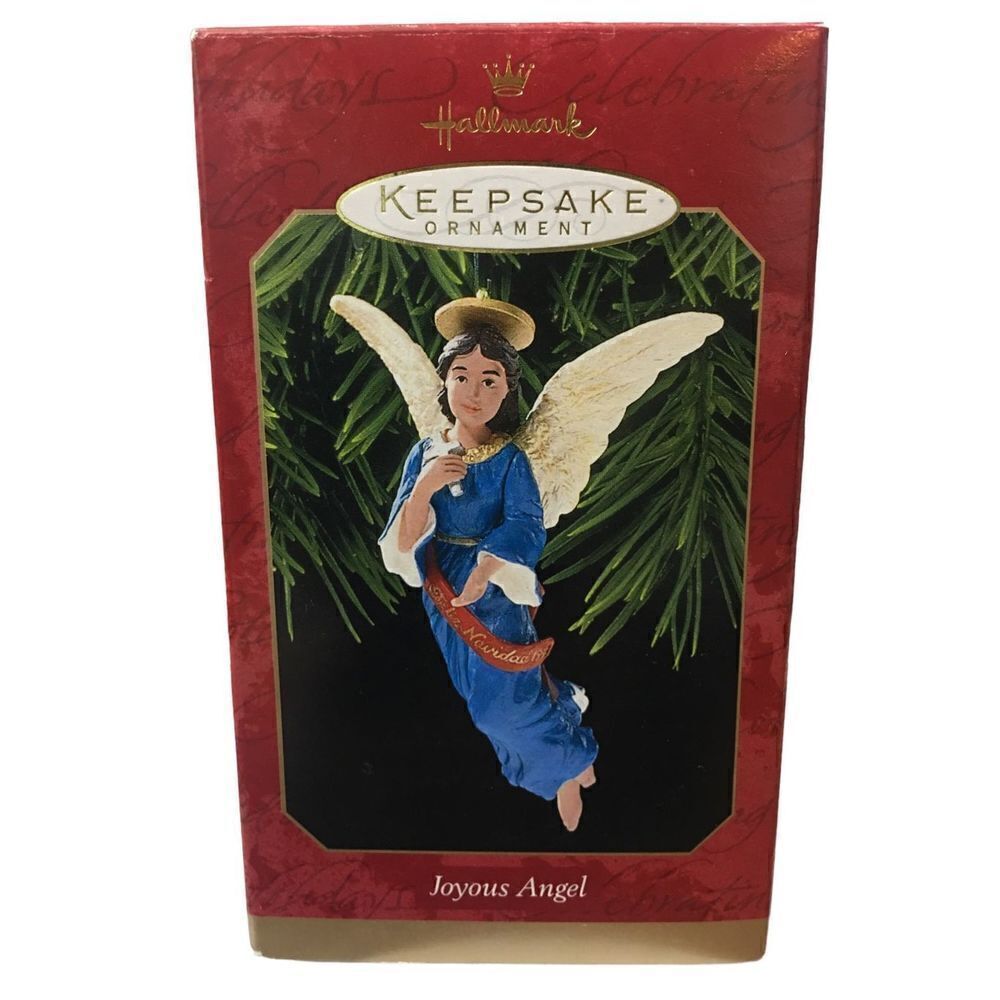 Vintage Joyous Angel Hallmark Keepsake Ornament 1999